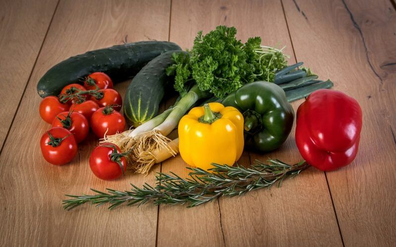 Vegetables and herbs for weight loss