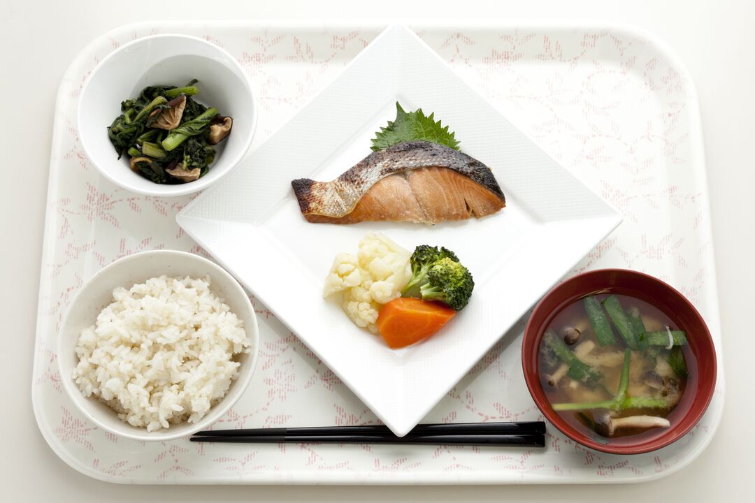 A Japanese diet dish for 7 days